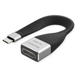 roline 12.03.3240 Display Adapter USB Typ C/DP Stecker/Buchse 0,13 Meter 