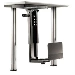 roline 17.03.1129 PC-Halter dreh- und ausziehbar schwarz 