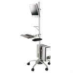roline 17.03.1174 PC/LCD-Rollständer höhenverstellbar 180cm 