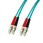 LEONI 21.08.1151 LEONI LWL-Kabel duplex 50/125µm OM3 Suhner LC/LC 1 Meter 