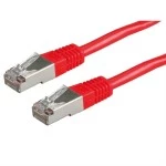 roline 21.15.0331 Patchkabel Kat.5e (Class D) S/FTP rot 1 Meter 