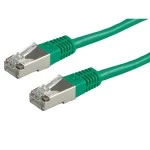 roline 21.15.0333 Patchkabel Kat.5e (Class D) S/FTP grün 1 Meter 