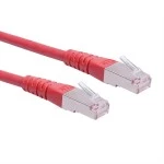 roline 21.15.0824 Patchkabel Kat.6 (Class E) S/FTP (PiMF) rot 1,5 Meter 