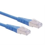 roline 21.15.0827 Patchkabel Kat.6 (Class E) S/FTP (PiMF) blau 1,5 Meter 