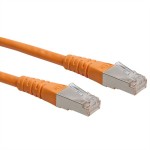 roline 21.15.1387 Patchkabel Kat.6 (Class E) S/FTP (PiMF) orange 10 Meter 