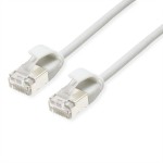 roline 21.15.1704 U/FTP DataCenter Patchkabel Kat.6A (Class EA) LSOH slim weiß 1,5 Meter 