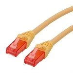 roline 21.15.2522 Patchkabel Kat.6 UTP Component Level LSOH gelb 2 Meter 