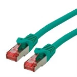 roline 21.15.2634 Patchkabel Kat.6 S/FTP (PiMF) Component Level LSOH grün 1,5 Meter 