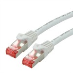 roline 21.15.2664 Patchkabel Kat.6 S/FTP (PiMF) Component Level LSOH weiß 1,5 Meter 