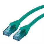 roline 21.15.2732 Patchkabel Kat.6A UTP Component Level LSOH grün 2 Meter 