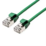 roline 21.15.3334 U/FTP DataCenter Patchkabel Kat.6A (Class EA) LSOH slim grün 1,5 Meter 