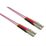roline 21.15.9493 LWL-Kabel duplex 50/125µm OM4 LSH/LSH LSOH violett 3 Meter 