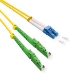 roline 21.15.9515 LWL-Kabel duplex 9/125µm OS2 LSH APC / LC UPC LSOH gelb 5 Meter 