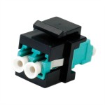 roline 21.17.0001 Keystone LWL-Adapter LC/LC Duplex Multimode OM3 