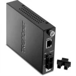TRENDnet TFC-1000MSC TRENDnet Fiber Converter 1000Base-T to 1000Base-FX Multi-Mode SC 