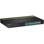 TRENDnet TPE-TG240g TRENDnet 24-Port Switch GREENnet Gigabit PoE+ 370W 