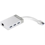 TRENDnet TU3-ETGH3 TRENDnet USB 3.0 zu Gigabit Adapter + USB Hub 