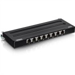 TRENDnet TC-P08C6AS TRENDnet Patch Panel 8-Port Cat6A geschirmt für Wandmontage 