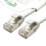 roline GREEN 21.44.3306 GREEN U/FTP Patchkabel Kat.6A (Class EA) LSOH slim grau 3 Meter 