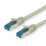 Value 21.99.0866 Patchkabel Kat.6A (Class EA) S/FTP (PiMF) LSOH grau 7 Meter 