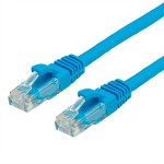 Value 21.99.1024 Patchkabel Kat.6 (Class E) UTP LSOH blau 0,5 Meter 