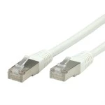 Value 21.99.1386 Patchkabel Kat.6 (Class E) S/FTP (PiMF) weiß 10 Meter 