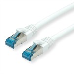 Value 21.99.1996 Patchkabel Kat.6A (Class EA) S/FTP (PiMF) LSOH weiß 1,5 Meter 