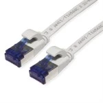 Value 21.99.2115 Patchkabel Kat.6A (Class EA) FTP extra-flach grau 5 Meter 