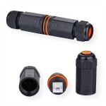 Value 21.99.3007 RJ-45 Kupplung geschirmt Kat.6A (Class EA) Outdoor/Industrie schwarz 