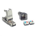 Value 26.99.0373 feldkonfektionierbarer RJ-45 Stecker Kat.6A (Class EA) SteckerP 