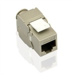 Value 26.99.0375 Kat.6A (Class EA) Keystone RJ-45 geschirmt werkzeuglos SLIM 
