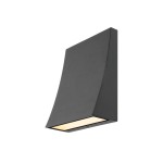 SLV 1000342 DELWA, Outdoor Wandleuchte, 3000 K, 100°, anthrazit, IP44 