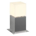 SLV 1000344 SQUARE POLE 30, E27, Outdoor Stehleuchte, Edelstahl 304, max. 20 W, IP44 