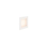 SLV 1000576 FRAME BASIC, LED Indoor Wandeinbauleuchte, weiß, 2700 K 
