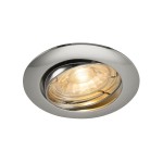 SLV 1000719 PIKA, Deckeneinbauleuchte, QPAR51, schwenkbar, chrom, max. 50 W 