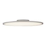 SLV 1000785 PANEL 60, LED Indoor Deckenaufbauleuchte, silbergrau, 3000 K 