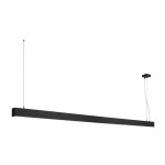 SLV 1001409 GLENOS, Pendelleuchte, 4000 K, schwarz, 2 m, 85 W, 1-10V 