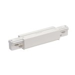 SLV 1001517 EUTRAC®, Längsverbinder mit Einspeisemöglichkeit, verkehrsweiss 