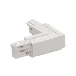 SLV 1001520 EUTRAC® L-Verbinder, mit Einspeisemöglichkeit, Erde aussen, verkehrsweiss 