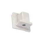 SLV 1001527 ENDKAPPE, für EUTRAC® Hochvolt 3Phasen-Aufbauschiene, weiß 
