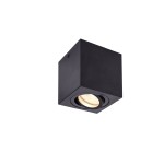 SLV 1002013 TRILEDO, single, Indoor Deckenaufbauleuchte, eckig, QPAR51, schwarz, max 10 W, eckig 