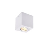 SLV 1002015 TRILEDO, single, Indoor Deckenaufbauleuchte, eckig, QPAR51, weiß, max 10 W 