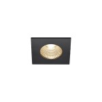 SLV 1002101 PATTA-I, LED Outdoor Deckeneinbauleuchte, eckig DL IP65 schwarz 1800-3000 K 