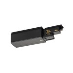 SLV 1002637 S-TRACK Einspeiser, Erde links, DALI, PHASE, schwarz 