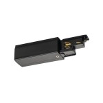 SLV 1002638 S-TRACK Einspeiser, Erde rechts, DALI, PHASE, schwarz 