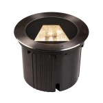 SLV 1002893 DASAR® 270, Outdoor LED Bodeneinbauleuchte, 3000 K, rund, IP67, asymmetrische Abstrahlung 