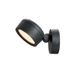 SLV 1002903 ESKINA SPOT, Outdoor Wand- und Deckenaufbauleuchte, anthrazit, 3000/4000 K, IP65, dimmbar 