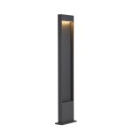 SLV 1002958 FLATT POLE 100, Outdoor LED Stehleuchte, 3000 K, IP65, anthrazit 