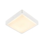 SLV 1003449 AINOS, Outdoor LED Wand- und Deckenaufbauleuchte weiß CCT switch 3000/4000 K 