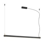 SLV 1003530 NOYA, Indoor LED Pendelleuchte schwarz CCT switch 2700/3000 K 